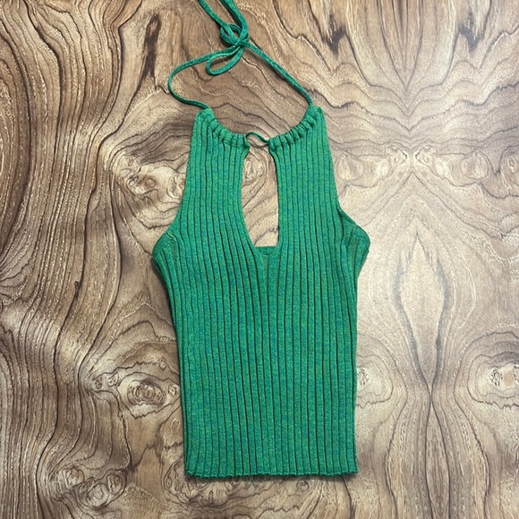 Paloma Wool Tops Paloma Wool Green Knit Tank Poshmark